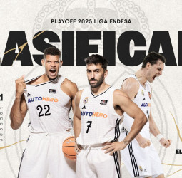 El Real Madrid, primer pasajero del Playoff de Liga Endesa 2024-25