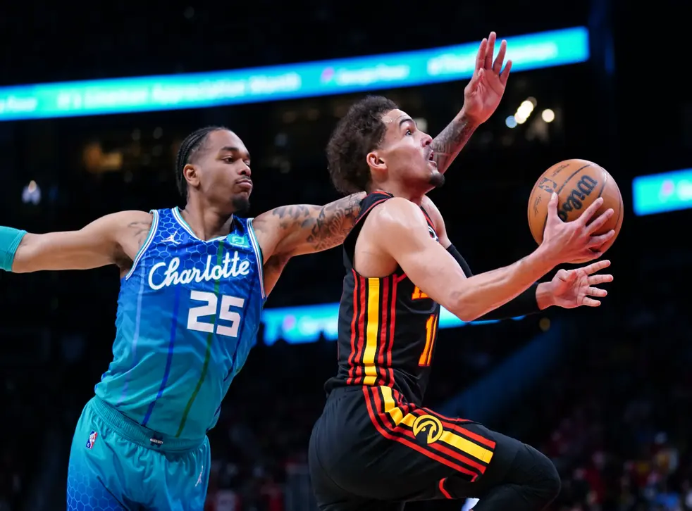 Los Hawks se muestran contundentes ante los Hornets (103-132)