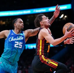 Los Hawks se muestran contundentes ante los Hornets (103-132)