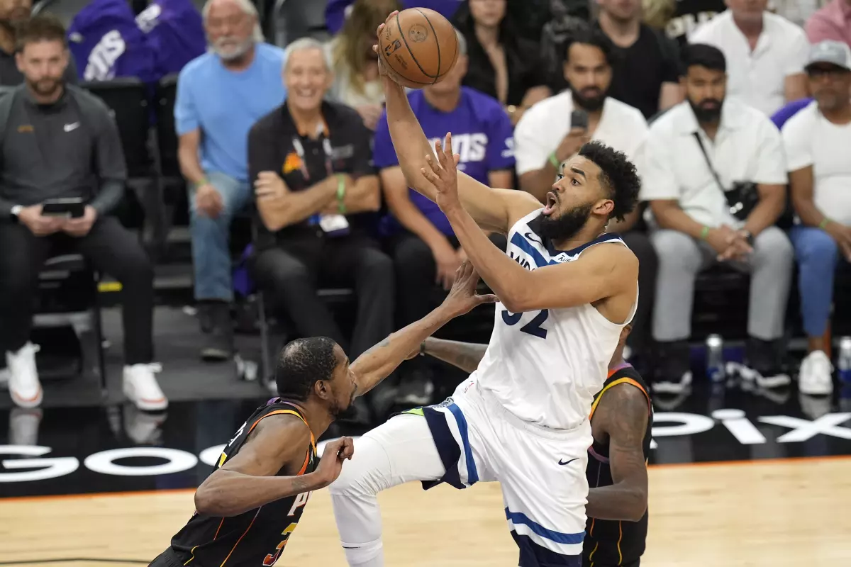 Los Timberwolves completan su barrida a los Suns, 116-122 [4-0]