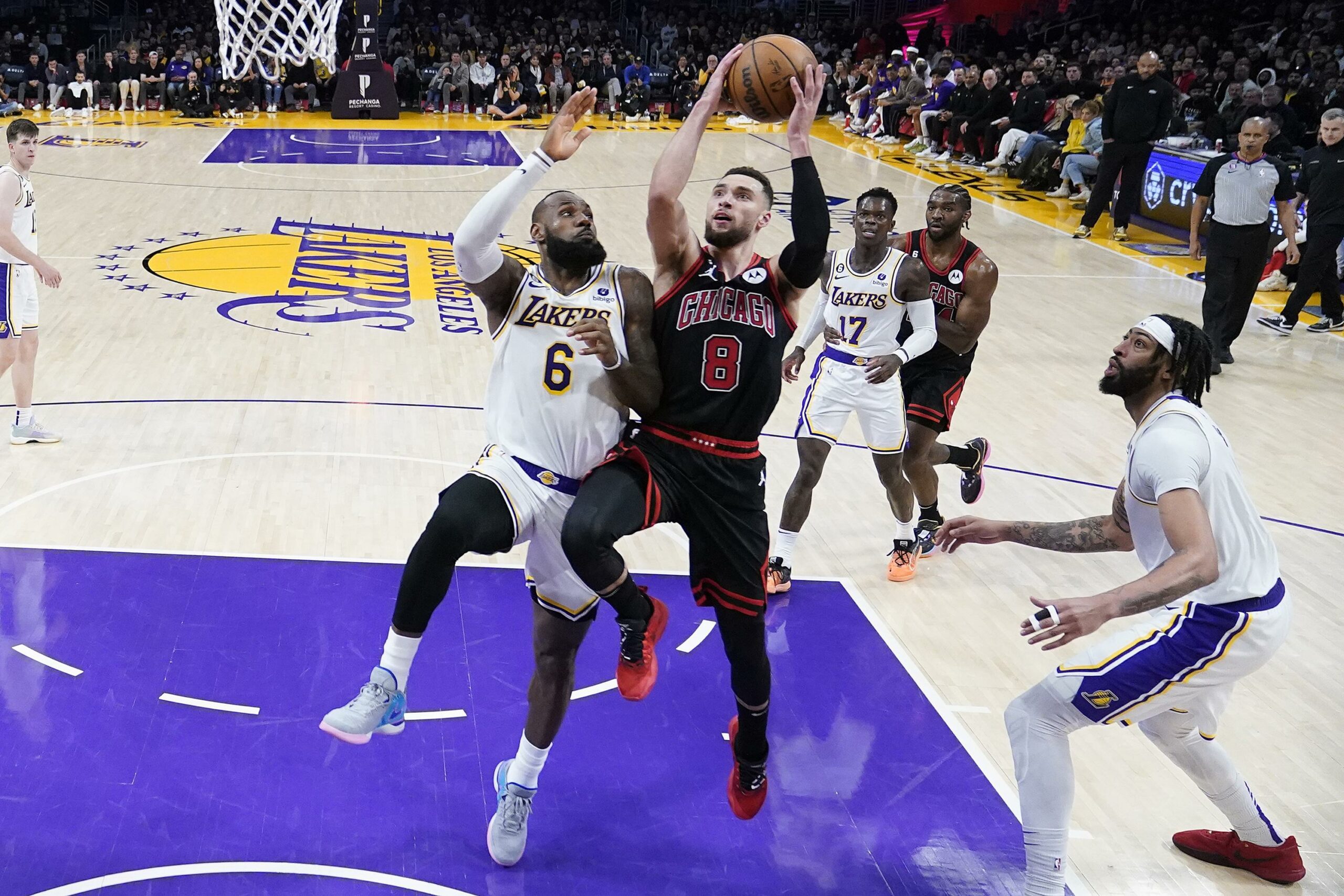 Un vistazo a la noche NBA