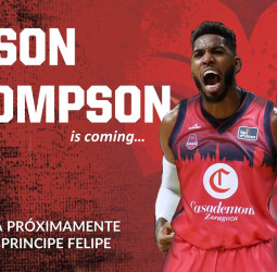 Jason Thompson refuerza la pintura de Casademont Zaragoza