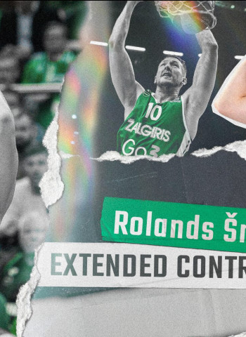 Rolands Smits, renovado por el Zalgiris Kaunas