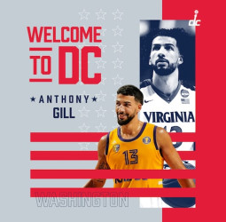 Anthony Gill ficha por los Washington Wizards