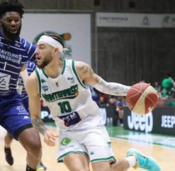 Isaïa Cordinier, cerca de la Virtus Bolonia. El Baskonia pelea por su fichaje