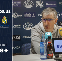Moncho Fernández: “No hay nada que nos guste más que jugar ante un Sar repleto”