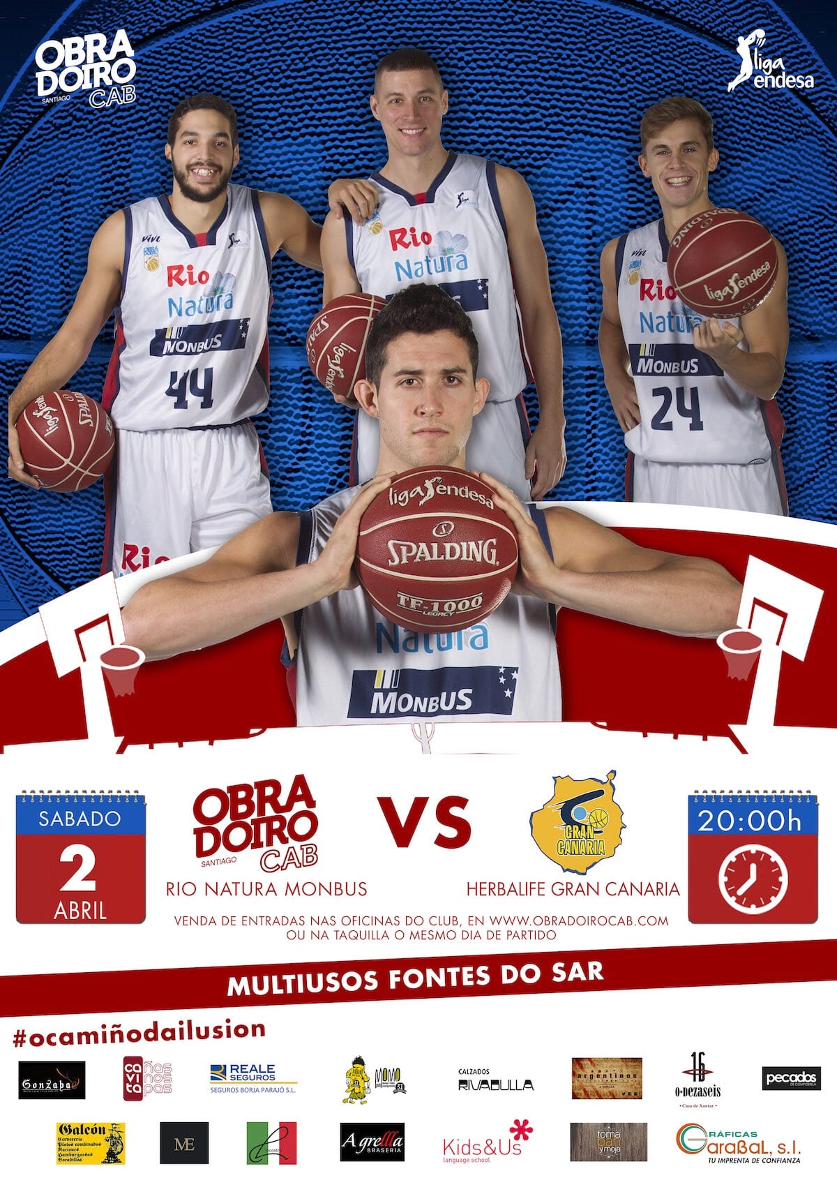 Guía del Río Natura Monbus Obradoiro - Herbalife Gran Canaria