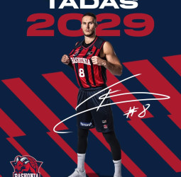 Tadas Sedekerskis, capitán de Baskonia hasta 2029