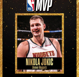 Nikola Jokic, MVP de la temporada 23/24 NBA