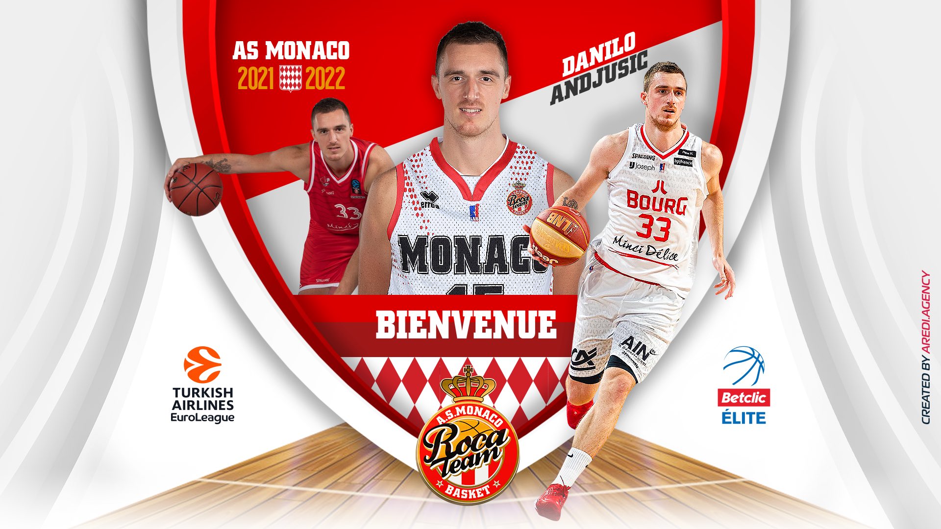 Danilo Andjusic, nuevo jugador del AS Mónaco