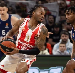 Estrella Roja avanza sin problemas ante el Valencia, 82-64