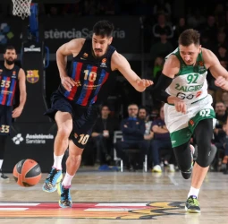 Un soberbio Mirotic lidera la victoria del Barça ante Zalgiris (93-74)