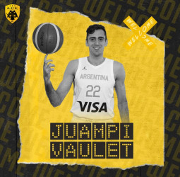 El AEK Atenas anuncia el fichaje de Juan Pablo Vaulet