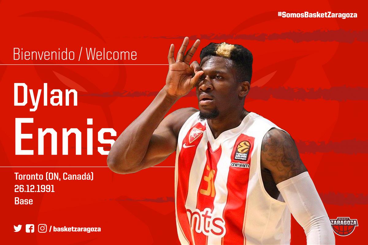 Dylan Ennis se convierte en nuevo jugador de Tecnyconta Zaragoza
