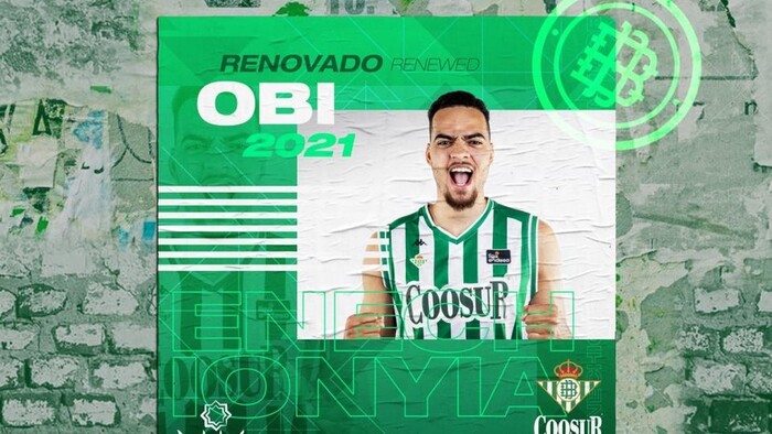 Obi Enechionyia continuará en el Coosur Real Betis hasta 2021