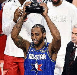 Kawhi Leonard, MVP del All-Star Game