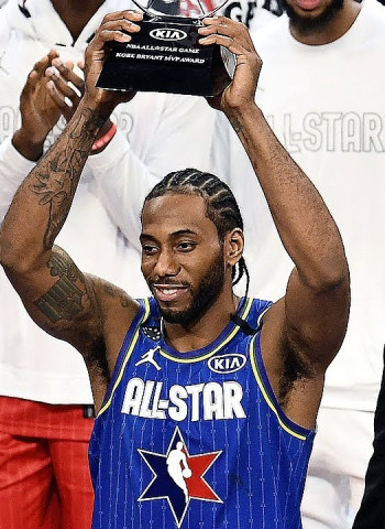 Kawhi Leonard, MVP del All-Star Game
