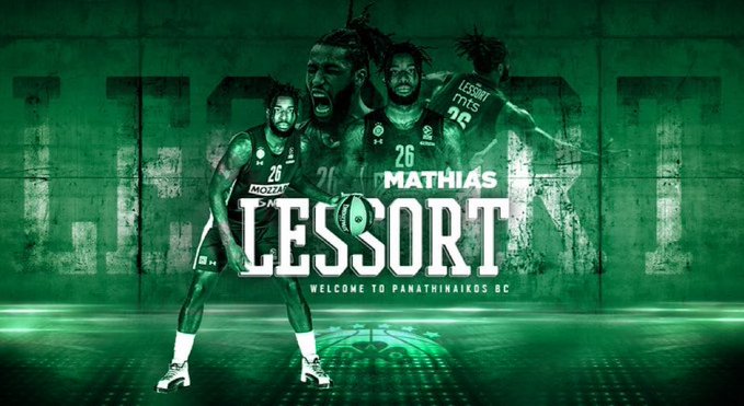 Mathias Lessort, nuevo jugador del Panathinaikos