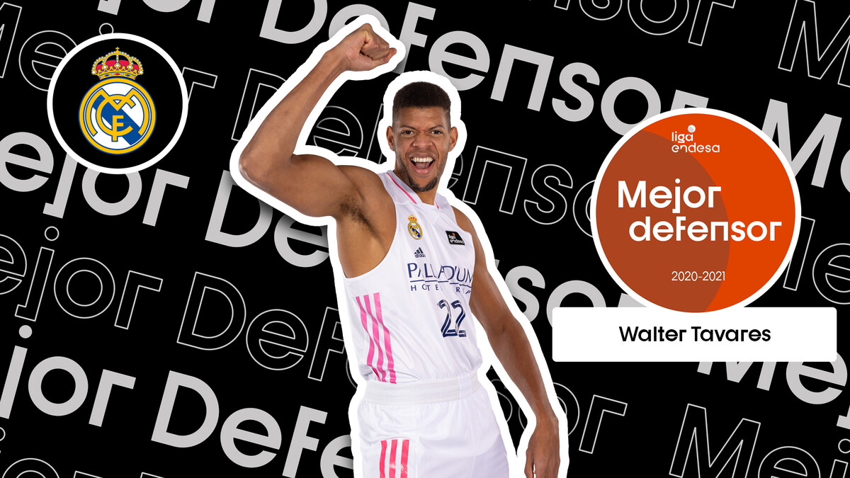 Walter Tavares, Mejor Defensor de la Liga Endesa 2020-21