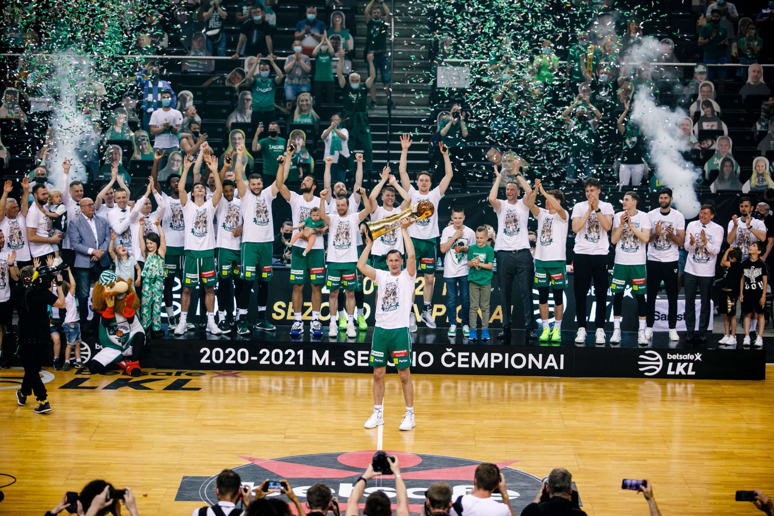 El Zalgiris cumple con su tradición de ganar la LKL lituana