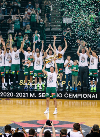 El Zalgiris cumple con su tradición de ganar la LKL lituana