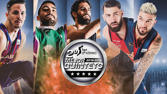 Segundo Mejor Quinteto de la Liga Endesa 2018-19