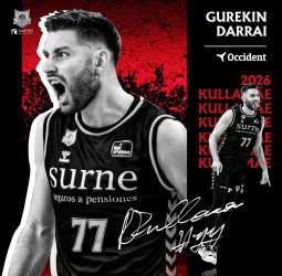 Kristian Kullamae renueva con Surne Bilbao Basket hasta 2026