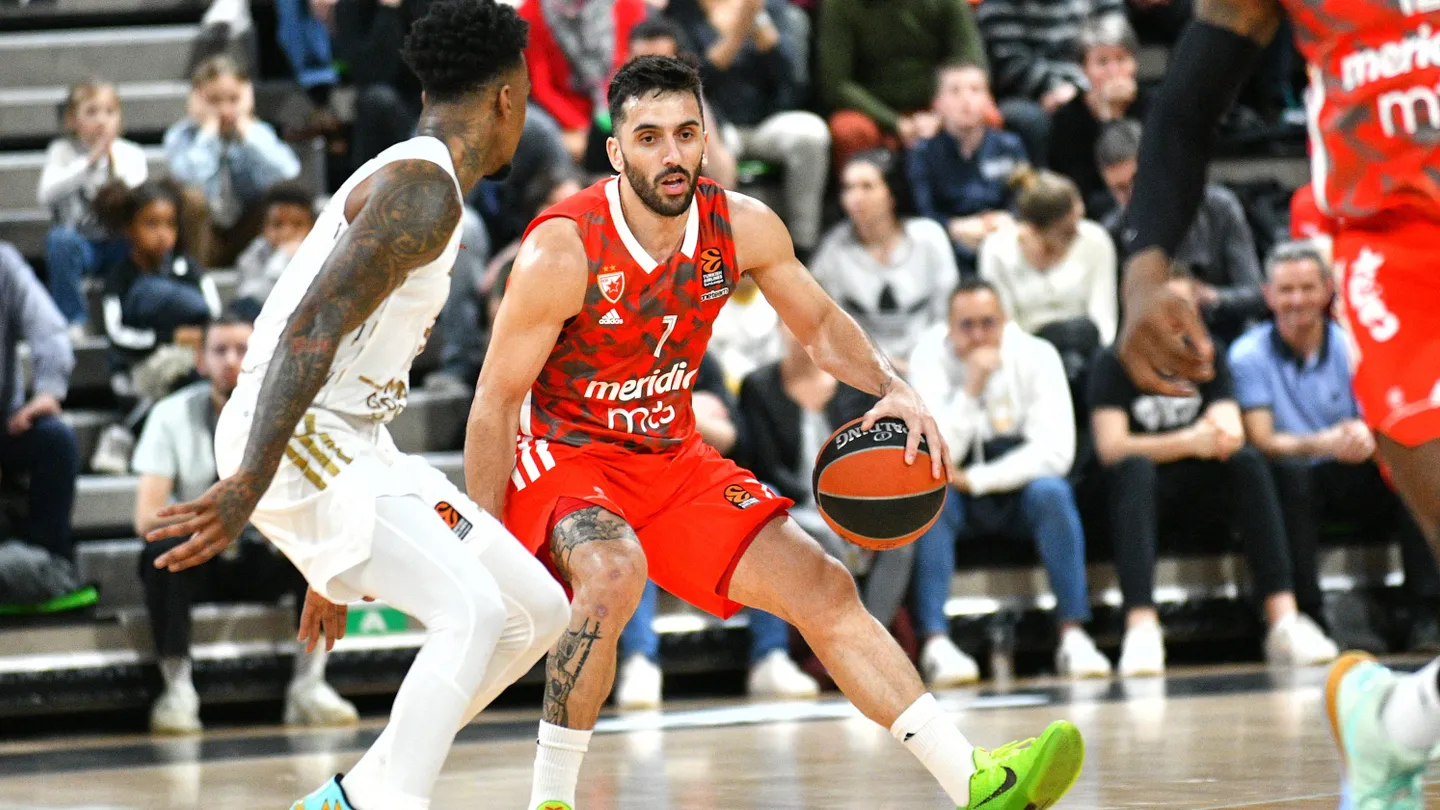 El Estrella Roja remonta ante el ASVEL Villeurbanne, 60-76