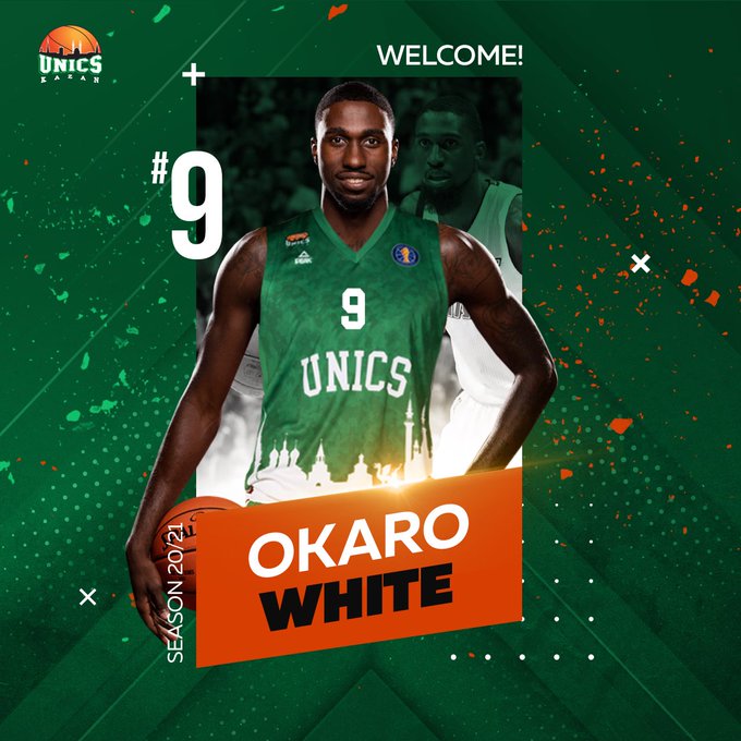 Okaro White, nuevo jugador del Unics Kazan