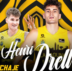Henri Drell, nuevo jugador de La Laguna Tenerife