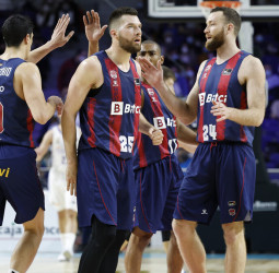 El Bitci Baskonia sigue al alza tras vencer al Real Madrid (72-80)