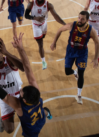 El Olympiacos conquista el Palau (88-96)