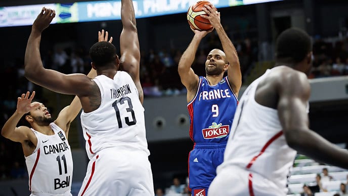Un sublime Tony Parker le da a Francia el billete olímpico (74-83)