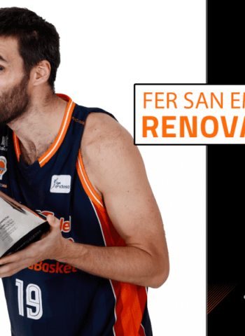 Valencia Basket y Fernando San Emeterio amplían su compromiso hasta 2019