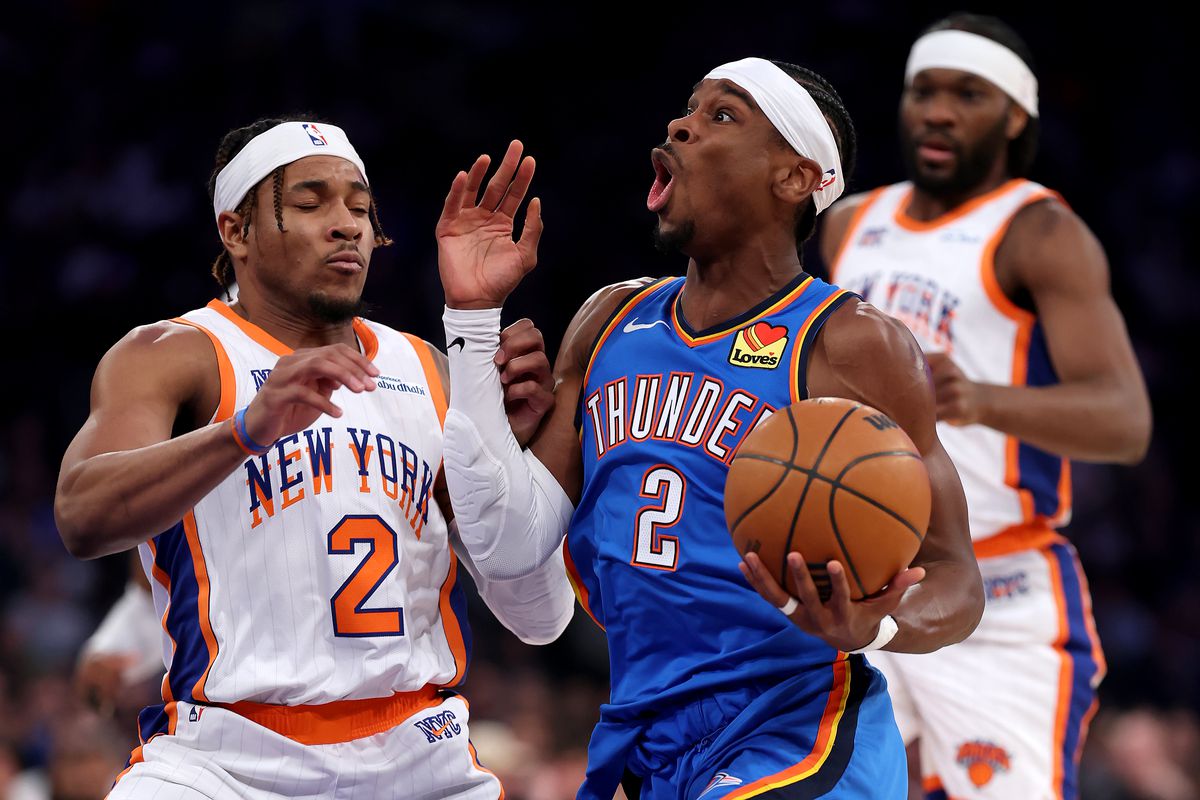 Los Thunder ganan a los Knicks para volver a la senda de las victorias, 126-101