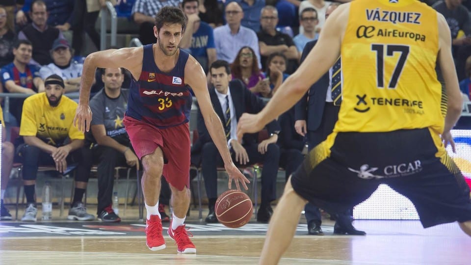 Stratos Perperoglou, tercera baja del Barça Lassa