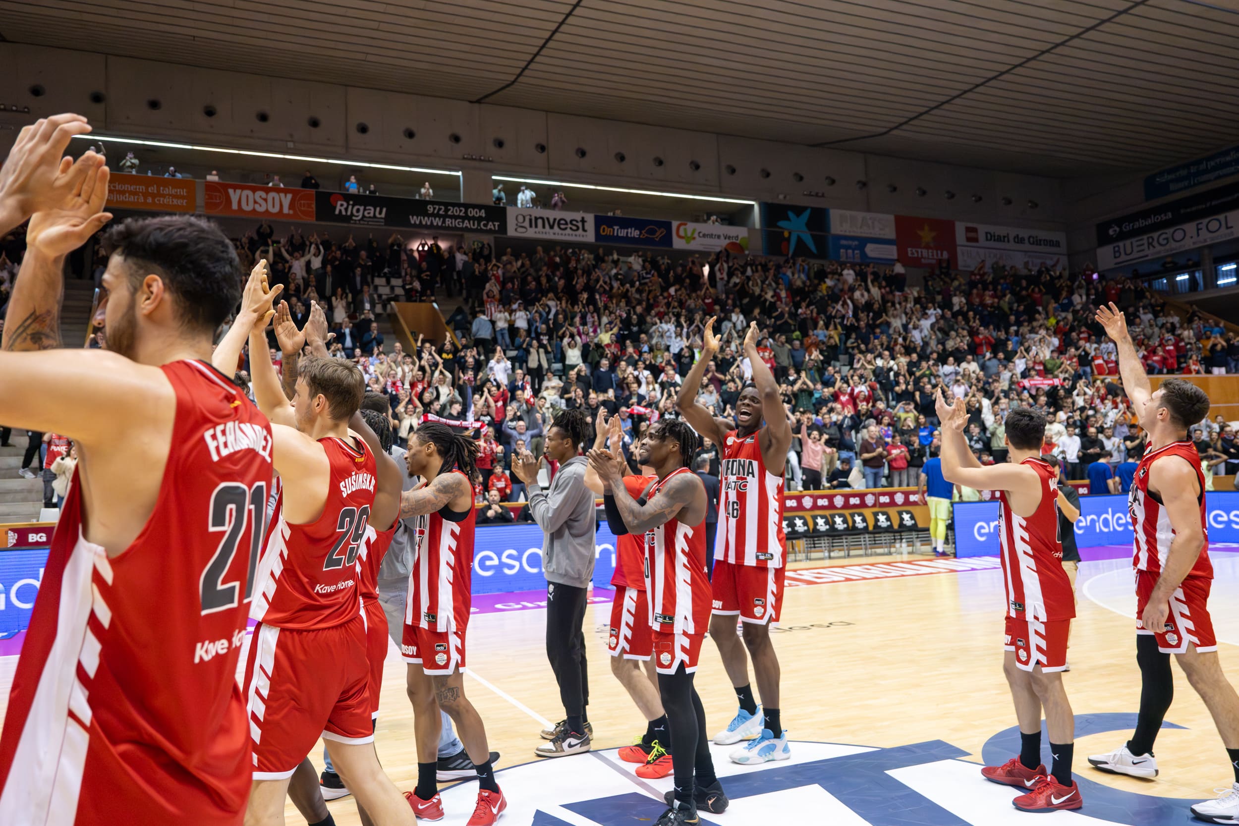 El Bàsquet Girona busca la tercera victoria consecutiva
