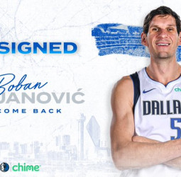 Los Dallas Mavericks anuncian la renovación de Boban Marjanovic