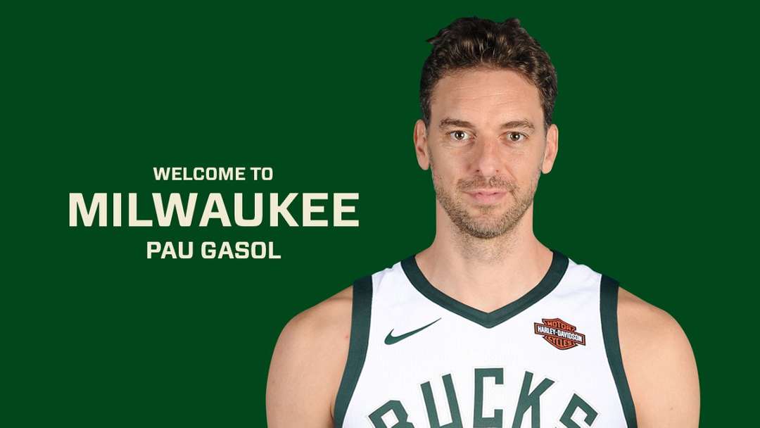 Pau Gasol, nuevo jugador de los Milwaukee Bucks