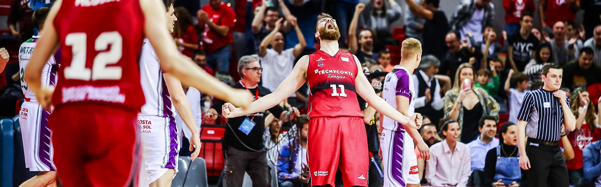 Dolor y gloria del Tecnyconta Zaragoza ante Unicaja (72-70)