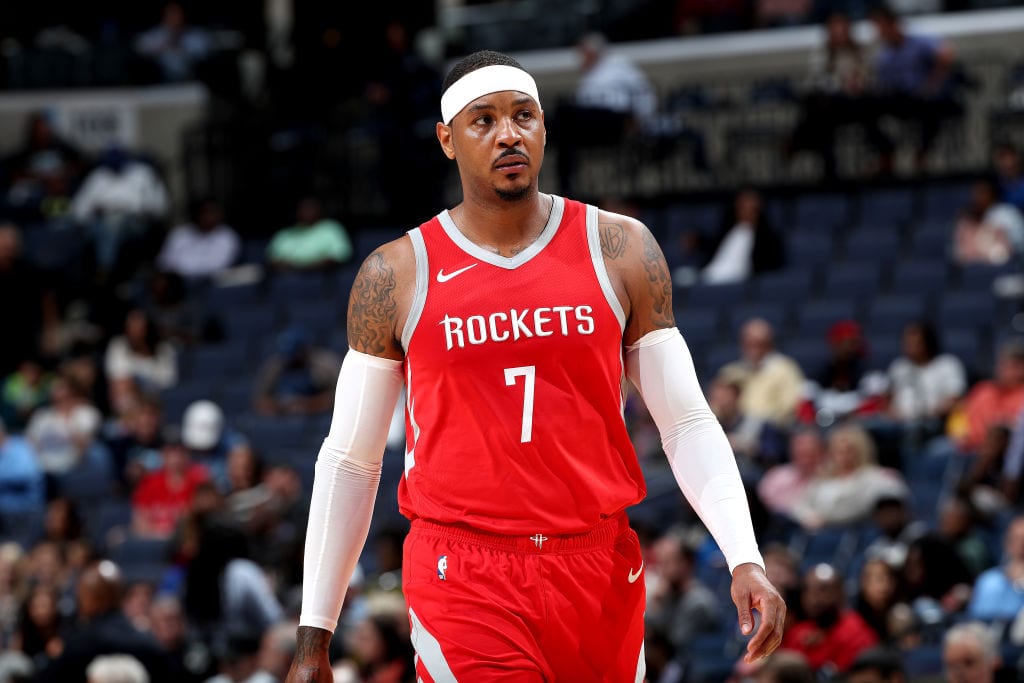 Carmelo Anthony vuelve a las canchas de la mano de los Portland Trail Blazers