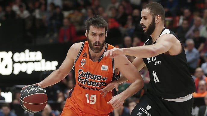 Valencia Basket tumba a un Retabet Bilbao Basket desaparecido (87-67)