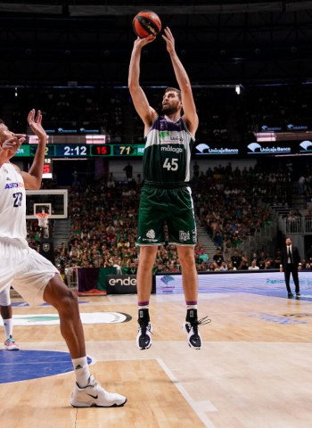 La buena racha del Unicaja, a prueba en la difícil cancha del Real Madrid