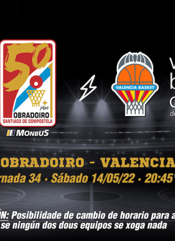 El Monbus Obradoiro activa promoción en entradas para sus abonados para despedir la temporada por todo lo alto ante Valencia Basket