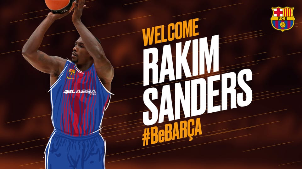 Rakim Sanders, un todo terreno para el Barça Lassa