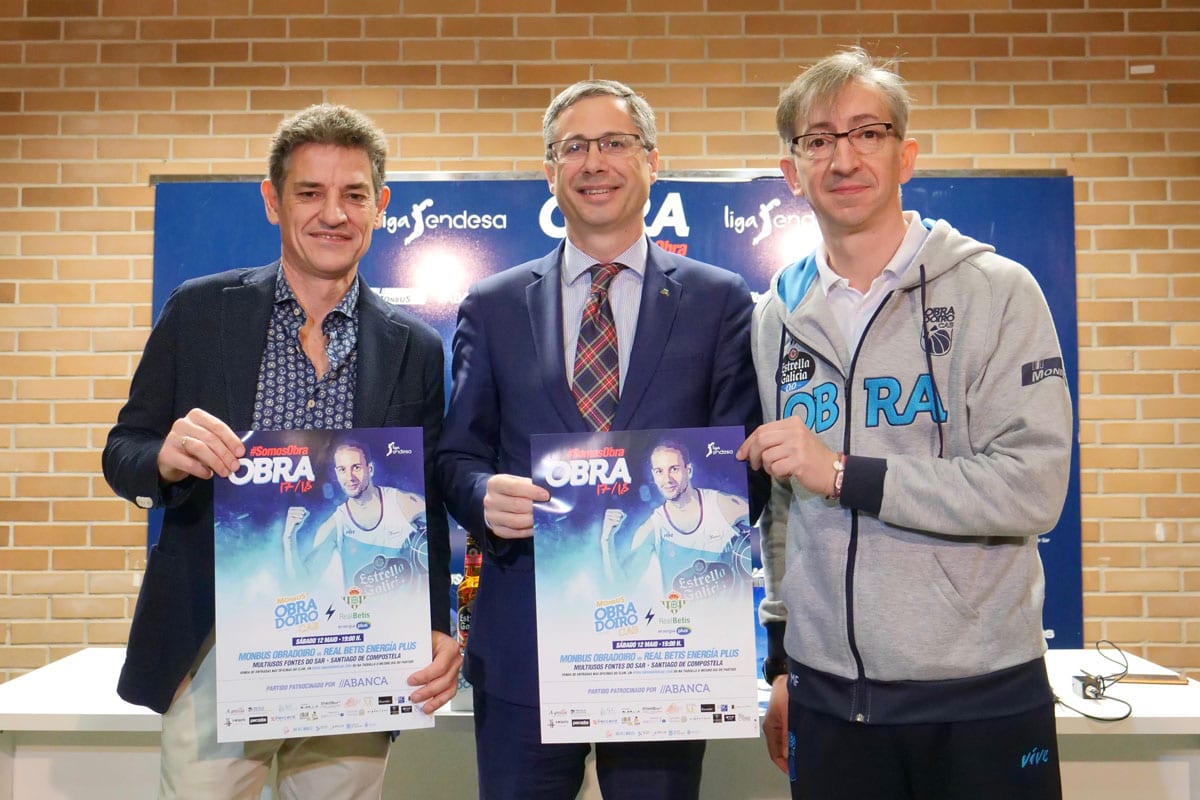 El Monbus Obradoiro – Real Betis Energía Plus, partido patrocinado por ABANCA