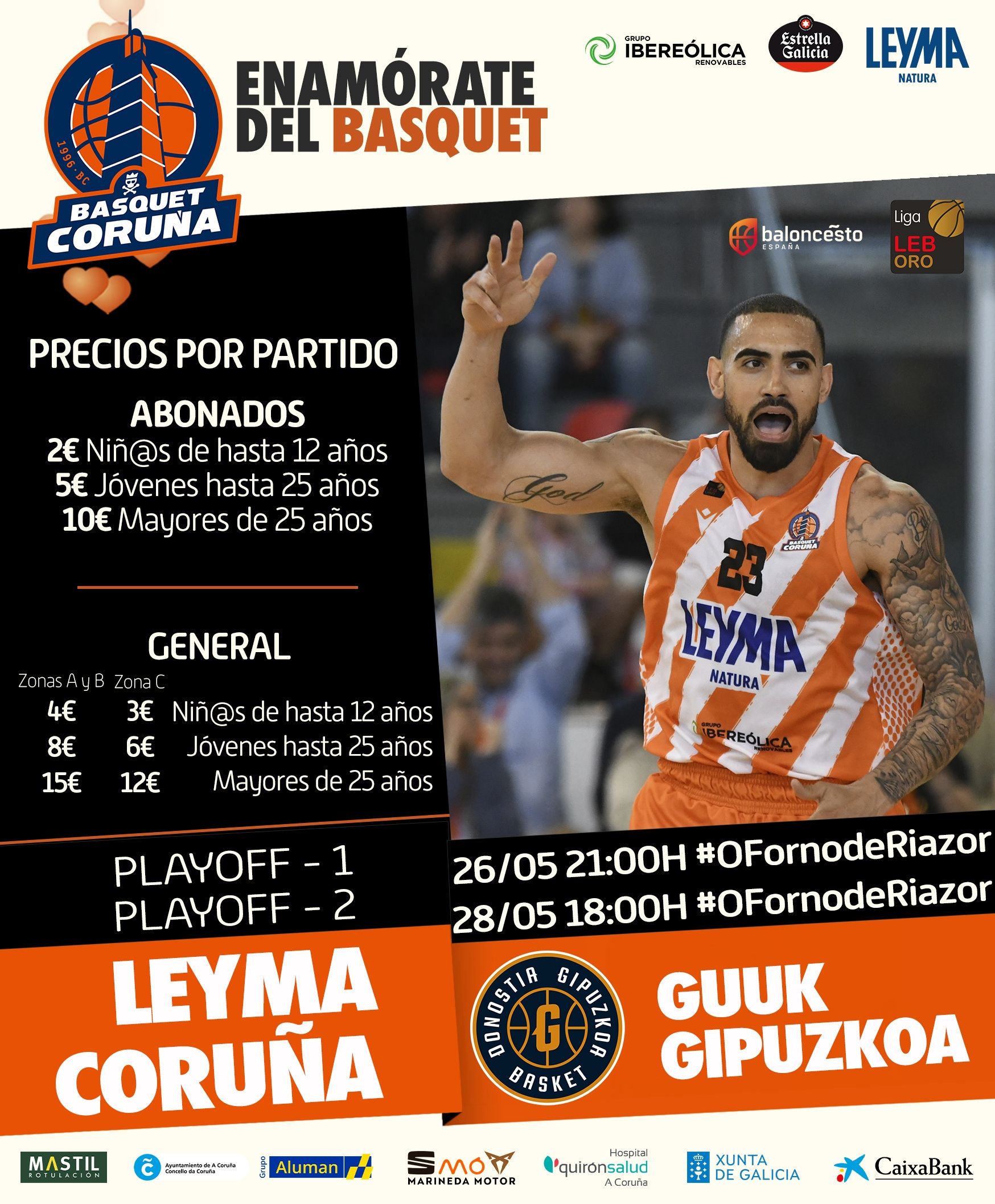 Leyma Coruña: PLAYOFF Ascenso ACB Temporada 22-23