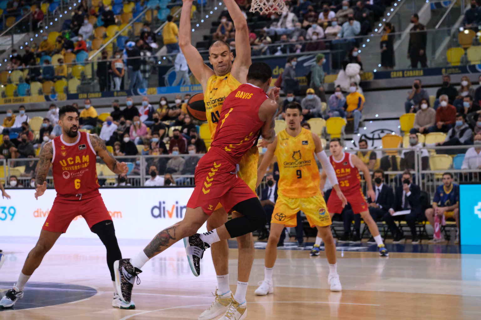 Derrota del Gran Canaria ante UCAM Murcia (83-100)