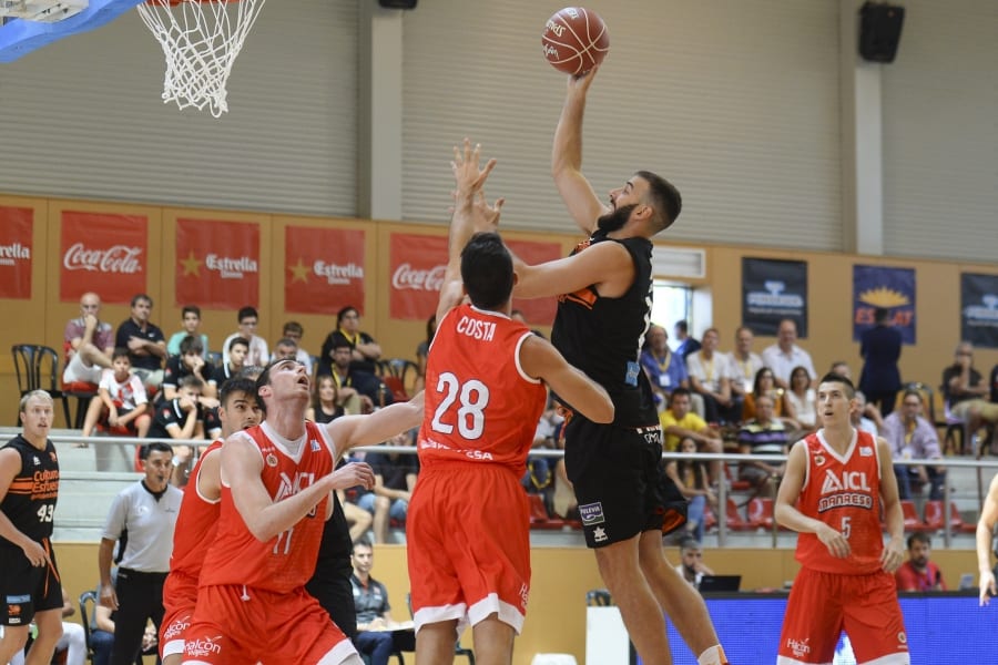 Valencia Basket se estrena en Sant Julià con un triunfo ante ICL Manresa (84-67)