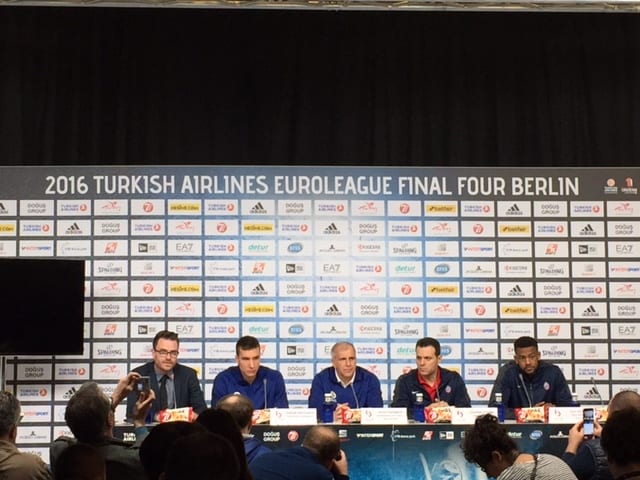 Declaraciones en la rueda de prensa oficial de la Final de Euroliga